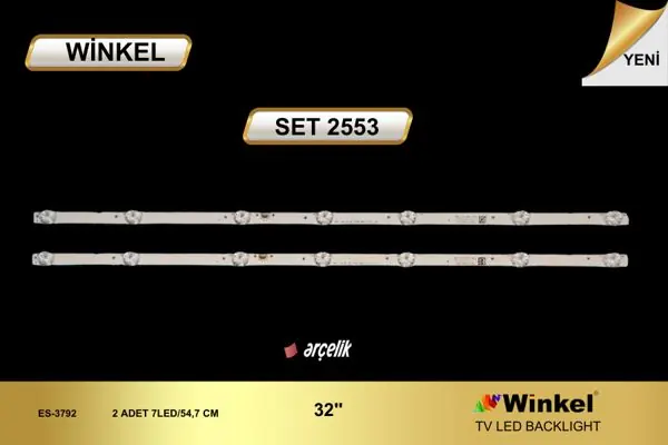 Arçelik 32 inç TV LED bar takımı Winkel SET 2553