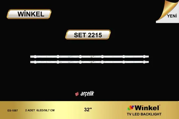 Arçelik  inç TV LED bar takımı Winkel SET 2215