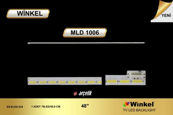 Arçelik 48 inç TV LED bar takımı Winkel MLD 1006