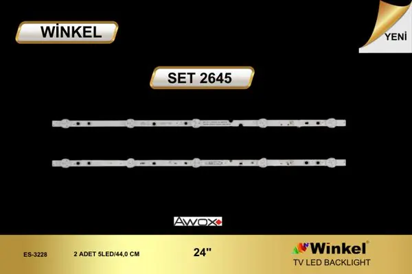 Awox 24 inç TV LED bar takımı Winkel SET 2645