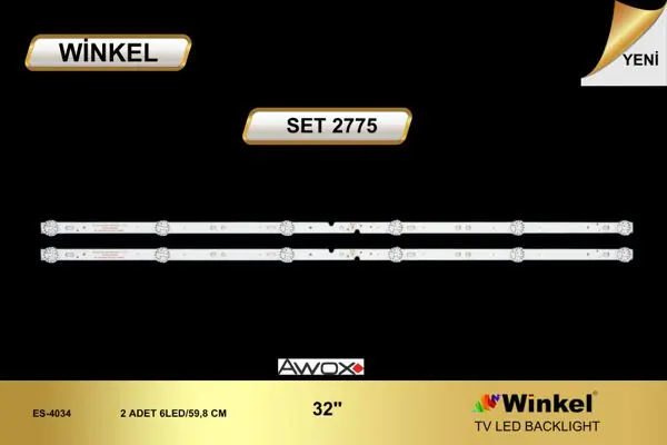 Awox 32 inç TV LED bar takımı Winkel SET 2775