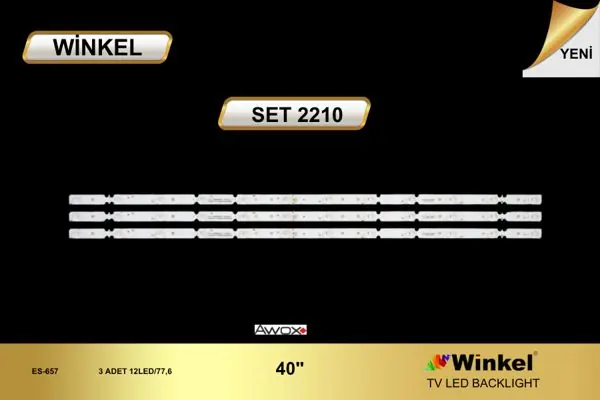 Awox 40 inç TV LED bar takımı Winkel SET 2210
