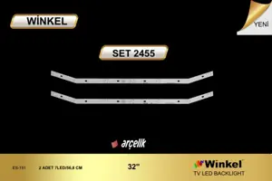 Arçelik 32 inç TV LED bar Winkel SET 2455