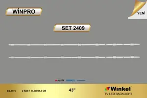 Arçelik 43 inç TV LED bar Winpro SET 2409