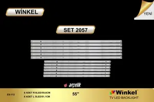Arçelik 55 inç TV LED bar Winkel SET 2057