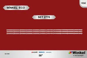 Arçelik 58 inç TV LED bar Winkel Eco SET 2770