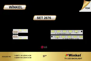 LG 37 inç TV LED bar Winkel SET 2676