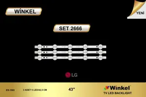 LG 43 inç TV LED bar Winkel SET 2666
