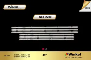 LG 49 inç TV LED bar Winkel SET 2200