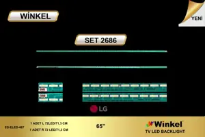 LG 65 inç TV LED bar Winkel SET 2686