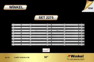 Navitech 50 inç TV LED bar Winkel SET 2275