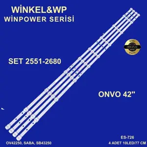 Onvo 42 inç TV LED bar Winkel&WP 2551-2680