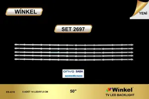Onvo 50 inç TV LED bar Winkel SET 2697