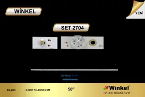 Onvo 50 inç TV LED bar Winkel SET 2704