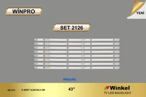 Philips 43 inç TV LED bar Winpro SET 2126