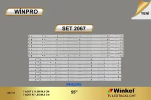 Philips 55 inç TV LED bar Winpro SET 2067