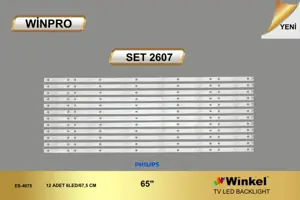 Philips 65 inç TV LED bar Winpro SET 2607