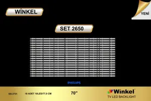 Philips 70 inç TV LED bar Winkel SET 2650