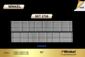 Philips 75 inç TV LED bar Winkel SET 2726