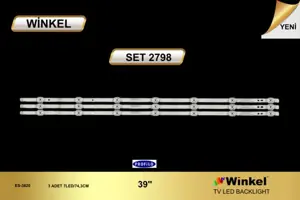 Profilo 39 inç TV LED bar Winkel SET 2798