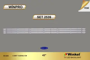 Profilo 43 inç TV LED bar Winpro SET 2539
