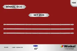 Profilo 43 inç TV LED bar Winkel Eco SET 2539