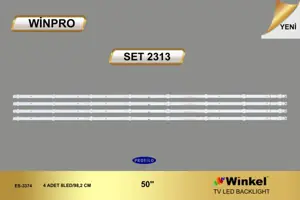 Profilo 50 inç TV LED bar Winpro SET 2313