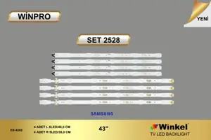 Samsung 43 inç TV LED bar Winpro SET 2528