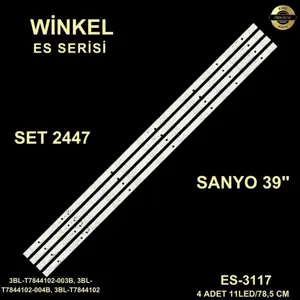 Sanyo 39 inç TV LED bar Winkel SET 2447
