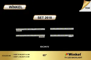 Sony 65 inç TV LED bar Winkel SET 2618