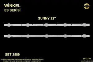 Sunny 22 inç TV LED bar Winkel SET 2589