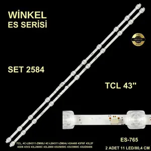 TCL 43 inç TV LED bar Winkel SET 2584