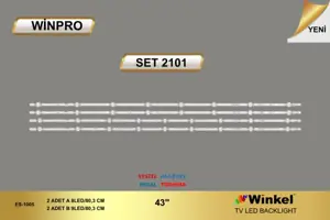 Vestel 43 inç TV LED bar Winpro SET 2101