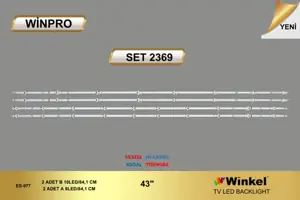 Vestel 43 inç TV LED bar Winpro SET 2369