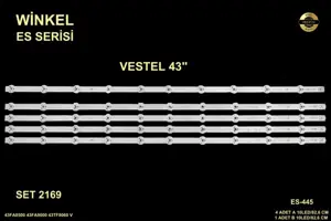 Vestel 43 inç TV LED bar Winkel SET 2169