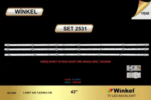 Vestel 43 inç TV LED bar Winkel SET 2531