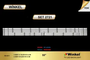 Vestel 55 inç TV LED bar Winkel SET 2721