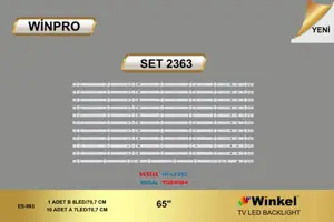 Vestel 65 inç TV LED bar Winpro SET 2363