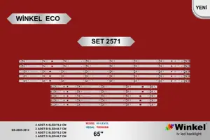 Vestel 65 inç TV LED bar Winkel Eco SET 2571
