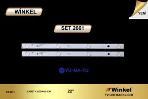 Yumatu 22 inç TV LED bar Winkel SET 2661