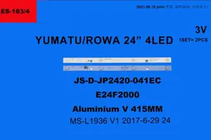 Yumatu 24 inç TV LED bar Winkel SET 2362