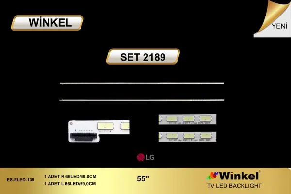LG inç TV LED bar takımı Winkel SET 2189