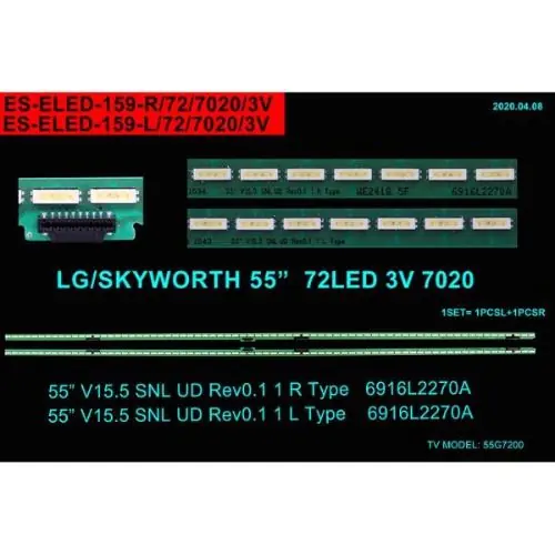 LG  inç TV LED bar takımı Winkel SET 2236