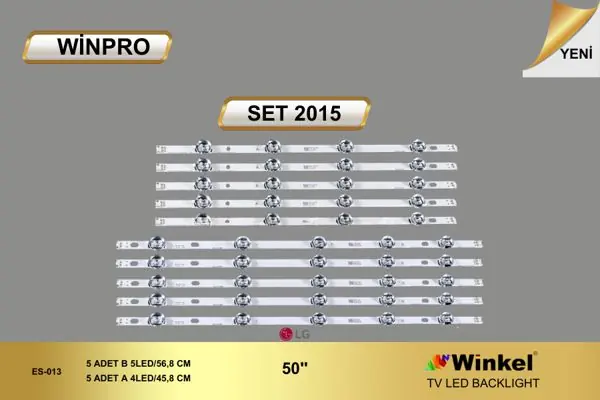 LG 50 inç TV LED bar takımı Winpro SET 2015