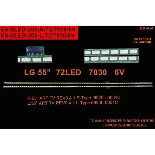 LG  inç TV LED bar takımı Winkel SET 2288