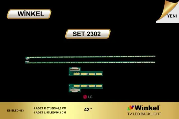 LG inç TV LED bar takımı Winkel SET 2302
