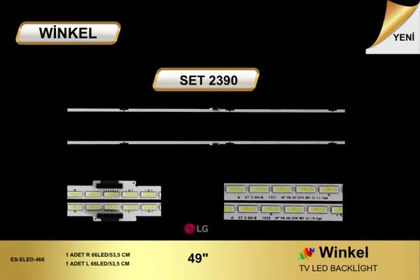 LG inç TV LED bar takımı Winkel SET 2390
