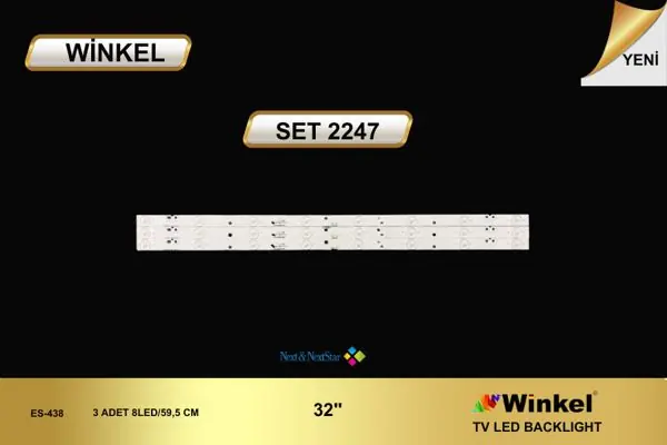 Next 32 inç TV LED bar takımı Winkel SET 2247