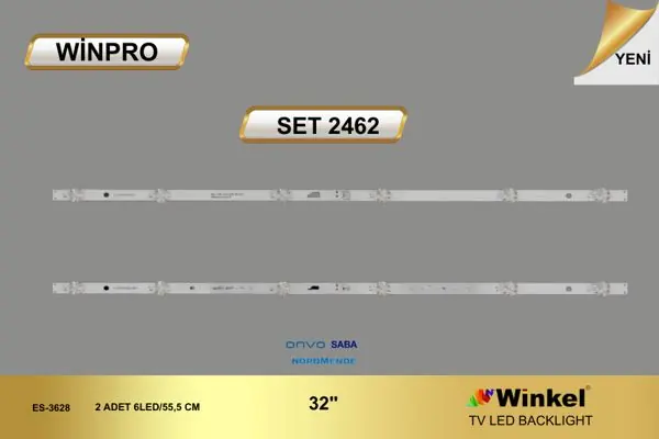 Onvo 32 inç TV LED bar takımı Winpro SET 2462
