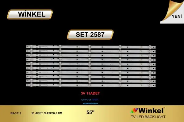 Onvo 55 inç TV LED bar takımı Winkel SET 2587